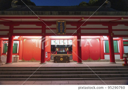 Akama Shrine in Yamaguchi Prefecture. Akama Shrine in Yamaguchi Prefecture. 95290760