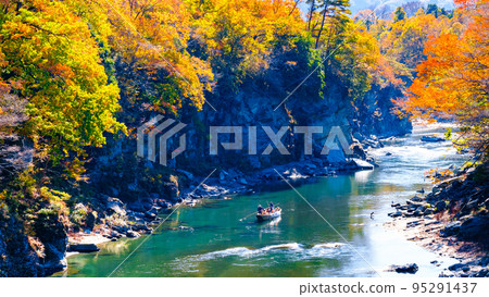 長瀞溪谷（秋季） 95291437