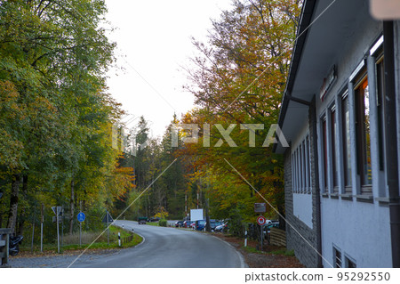 小鎮，德國，德國巴伐利亞，施旺高鎮，小さな町、ドイツ、バイエルン、ドイツ、シュヴァンガウ、town 95292550