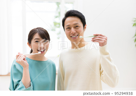 牙膏 夫婦 情侶 95294938