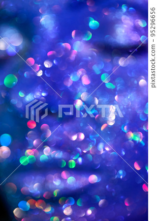 Portrait of beautiful woman with sparkles on her face Portrait of beautiful woman with sparkles on her face 95296656