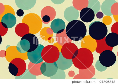 Multicolor Repeat Creative Graphic Illustration. Vibrant Seamless Color Paint Multicolor Repeat Creative Graphic Illustration. Vibrant Seamless Color Paint 95296848