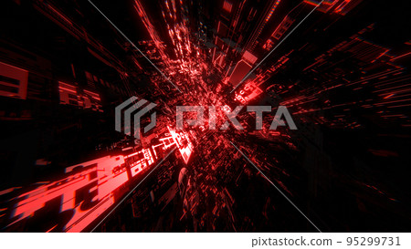 VJ TUNNEL CYBER SF MECHANICAL RED [有其他版本] 95299731