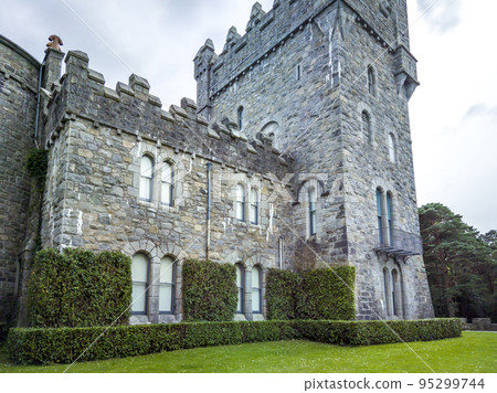 The historic Glenveagh Castle, Donegal in Ireland 95299744