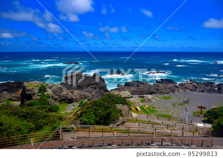 Cape Muroto, Shikoku, Cape Muroto, Cape Muroto Enchi Resting PlaceThe view of Cape Muroto, which is both intense and beautiful, can be seen from the observatory. 95299813