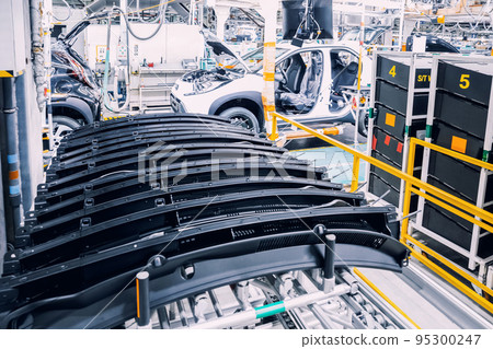 spare parts in a car plant 95300247