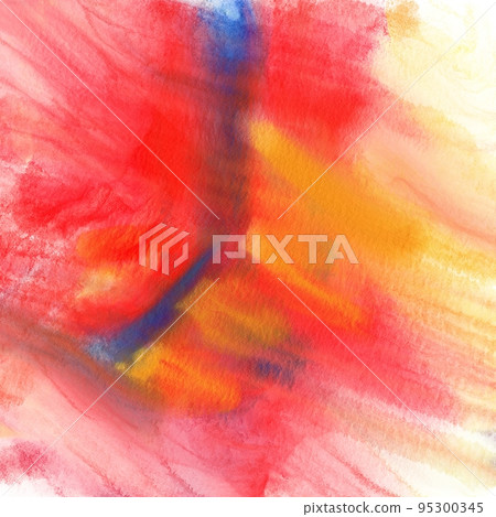 Watercolor background on paper. Watercolor background on paper. 95300345