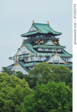Japan's Greatest Castle: Osaka Castle: Valuable photos without people due to the corona crisis 95300745