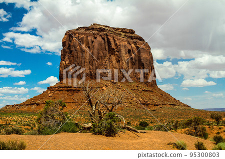 Rock in Monument Valley Rock in Monument Valley 95300803