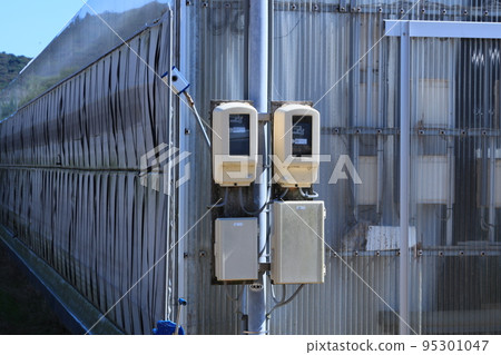 Smart meters installed in agricultural greenhouses 95301047