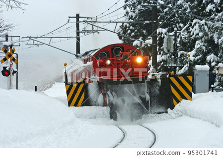 Shinetsu Main Line Sekiyama-Myoko Kogen JR East DD53-2 (Nagaoka) Special Snow Plow Train Tokusetsu Shinetsu Main Line Sekiyama-Myoko Kogen JR East DD53-2 (Nagaoka) Special Snow Plow Train Tokusetsu 95301741