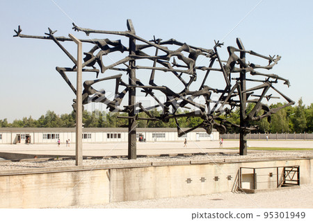 Dachau Concentration Camp Monument to the victims Dachau Concentration Camp Monument to the victims 95301949