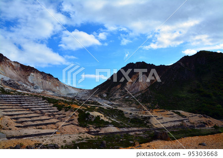 北海道南部的精神活火山〜聖地山。 95303668