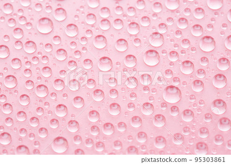 Water droplets, polka dots, texture 95303861