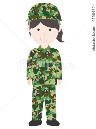 Self-Defense Forces Self-Defense Forces Female Person 95304204