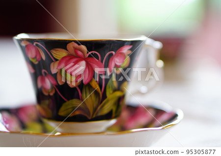 下午茶圖片 茶杯特寫 95305877