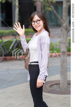 商務眼鏡女OL 95305920