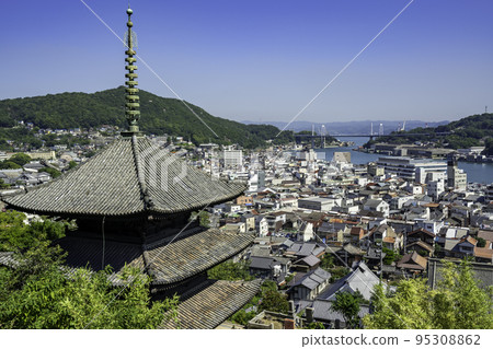 廣島縣尾道市尾道天寧寺三層塔街景 95308862
