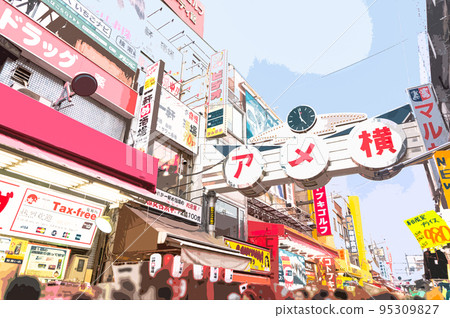 Ueno Ameyoko Shopping Street 95309827