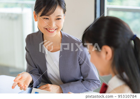 Junior high school student to study Junior high school student to study 95310784