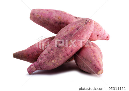 isolated sweet potato isolated sweet potato 95311131