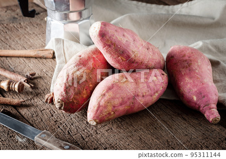 isolated sweet potato isolated sweet potato 95311144