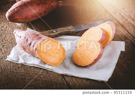 isolated sweet potato isolated sweet potato 95311159