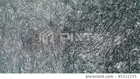 Grunge glitter texture. Frozen abstract background. Uneven design. Defocused white gray sparkling rough grain surface poster with free space. 95312235