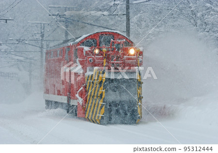 信越本線妙高高原～黑姬JR東日本DD53-2（長岡）特雪犁列車特雪 95312444