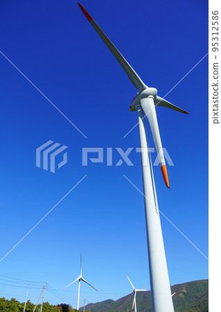 Wind turbines at the Futa Wind Farm Wind turbines at the Futa Wind Farm 95312586