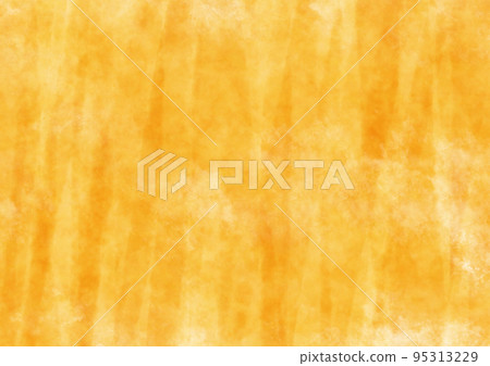 帶有暖橙色線條的水彩背景材料 95313229