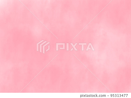 Soft pink watercolor background material 95313477