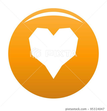 Angular heart icon. Simple illustration of...-插圖素材 [95314847] - PIXTA圖庫