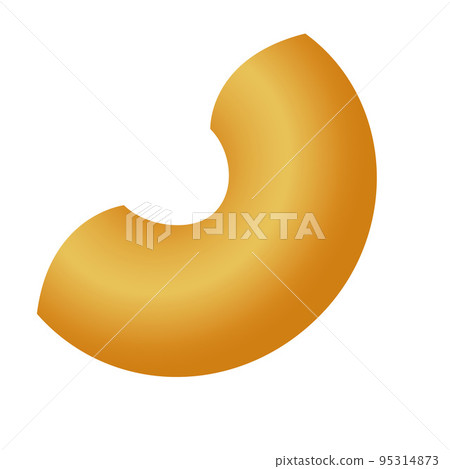 Chifferi pasta mockup. Realistic illustration of chifferi pasta vector mockup for web design isolated on white background Chifferi pasta mockup. Realistic illustration of chifferi pasta vector mockup for web design isolated on white background 95314873
