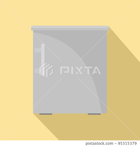 Small fridge icon. Flat illustration of small fridge vector icon for web design Small fridge icon. Flat illustration of small fridge vector icon for web design 95315379