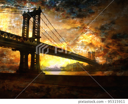 Manhattan bridge Manhattan bridge 95315911