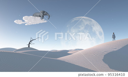 Surreal landscape 95316410