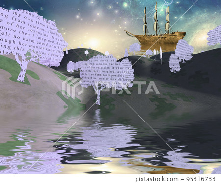 Text paper trees 95316733