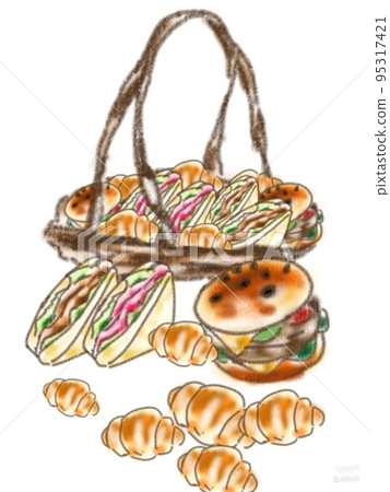 一籃子夢幻般的麵包 一籃子夢幻般的麵包 95317421