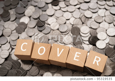 Blocks and coins written COVER Blocks and coins written COVER 95319535