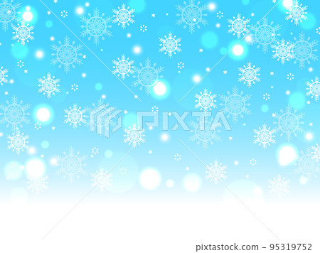 雪花的背景 雪花的背景 95319752