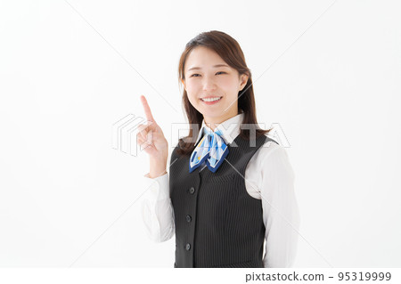 Woman dressed in office clothes Woman dressed in office clothes 95319999
