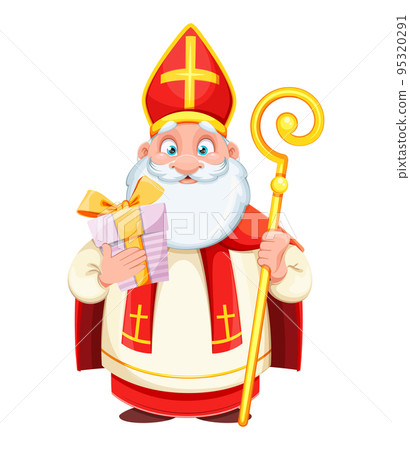 Saint Nicholas or Sinterklaas. Merry Christmas Saint Nicholas or Sinterklaas. Merry Christmas 95320291