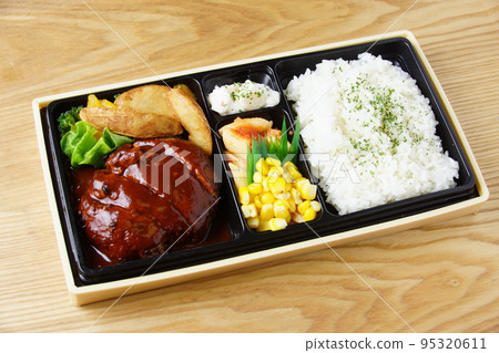 Hamburger Bento Western Bento Hamburger Bento Western Bento 95320611