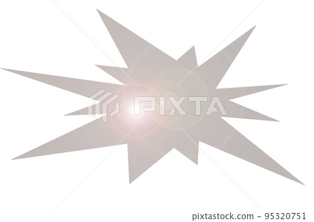 講話泡泡,憤怒,光芒閃耀 講話泡泡,憤怒,光芒閃耀 95320751