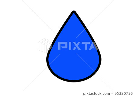 Tears / sweat emotion icon light blue Tears / sweat emotion icon light blue 95320756