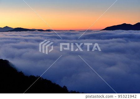 Sea of clouds in Nosakogawa village Sea of clouds in Nosakogawa village 95321942