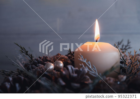 聖誕蠟燭 聖誕蠟燭 95322371