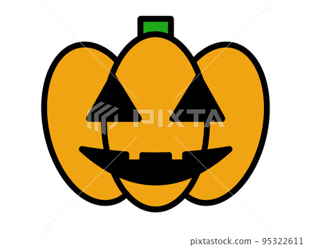 Halloween jack o lantern illustration material 95322611