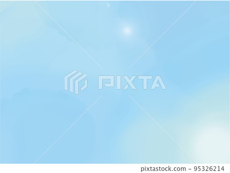 水彩藍藍世界 水彩藍藍世界 95326214